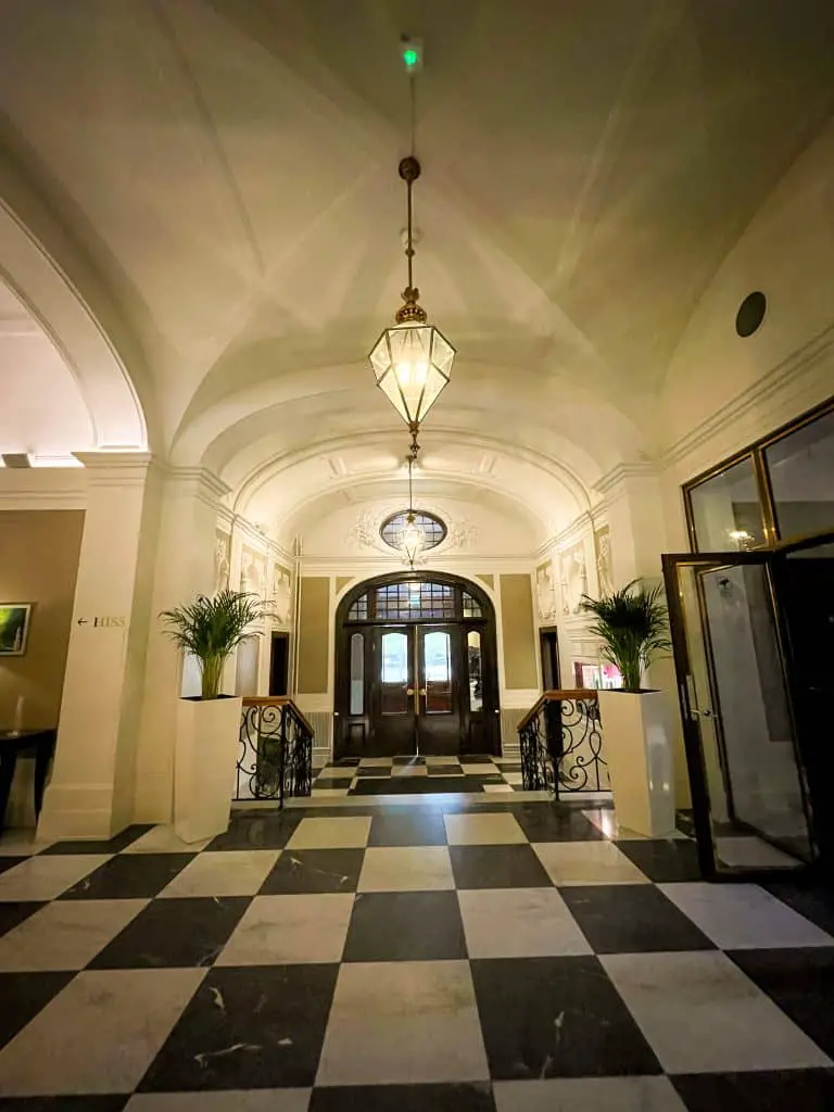 Foyer of the Elite Grand Hotel - Gävle, Sweden (Sverige)