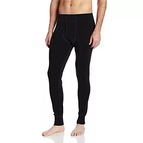 Minus33 Kancamagus Men s Midweight Base Layer Pants - 100% Merino Wool Bottoms - Multi Use Long Johns - Thermal Underwear - Hiking Men's Base Layer - Black - Medium