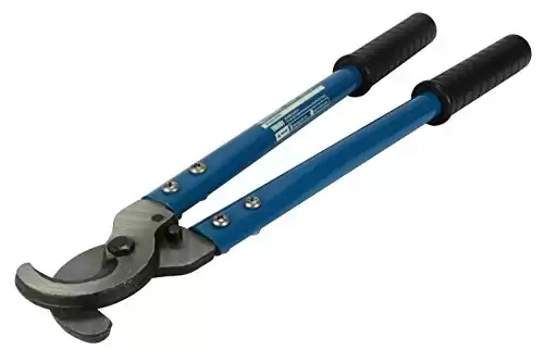 TEMCo TH0001 4/0 (0000 Gauge) Wire and Cable Cutter with 12 in. Handles