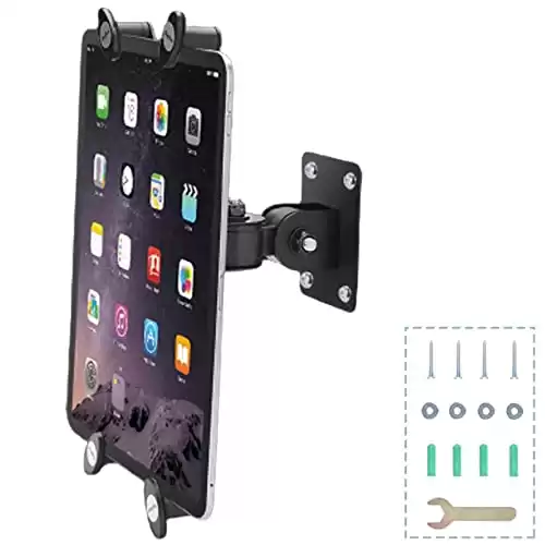 GSRUAN Tablet Wall Mount, Suitable for 7 to 13 inch Tablet PCs, Homes, Classrooms, Medical Places, Business Black