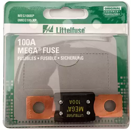 Littelfuse MEG100XP MEGA Slo-Blo Automotive Bolt-Down Fuse