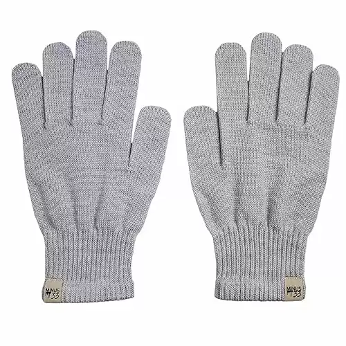 Minus33 Merino Wool Glove Liner - Warm Base Layer - Ski Liner Glove - 3 Season Wear - Multiple Colors and Sizes